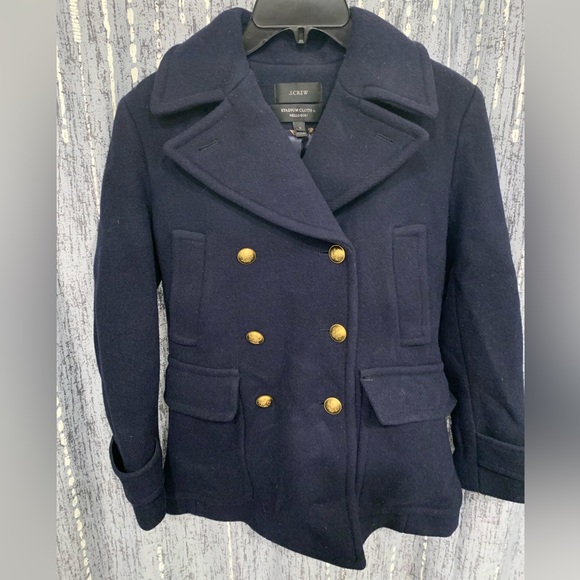 Peacoat J Crew - Picture 1 of 3